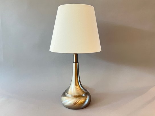 Silver Metal Lamp