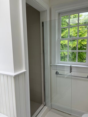 A Glass Shower Door Enclosure - Bath 2B