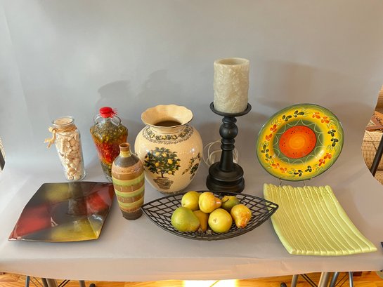 Lot Of Home Decor And Ceramic Items