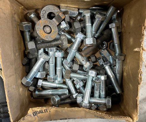 Box Of Bolts & Nuts