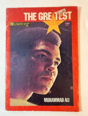 1977 Muhammad Ali The Greatest - A Golden All Star Book