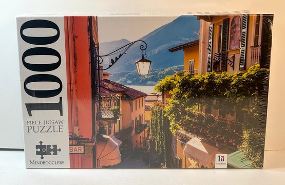 BRAND NEW Lake Como Lombardy, Italy Puzzle By Mindbogglers