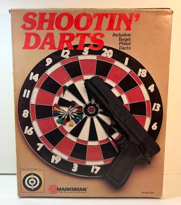 Vintage Shootin Darts Game