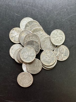 25 Steel Cents