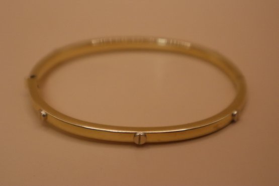 14K Yellow Gold Bracelet Marked ARR 14K Turkey And Tested