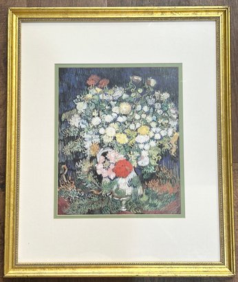 Framed Vincent Van Goghs The Bouquet Print