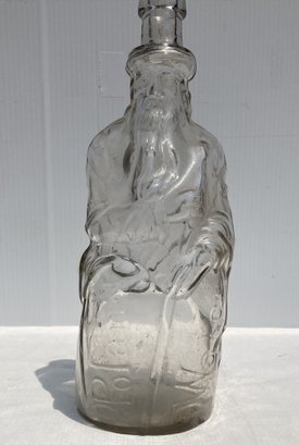Rare Antique Circa 1880 Figural POLAND SPRING Water Bottle