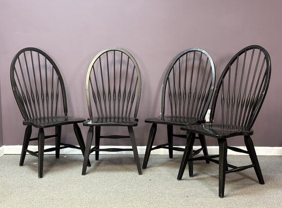 Four Fabulous Windsor Side Chairs, Broyhill Attic Heirlooms