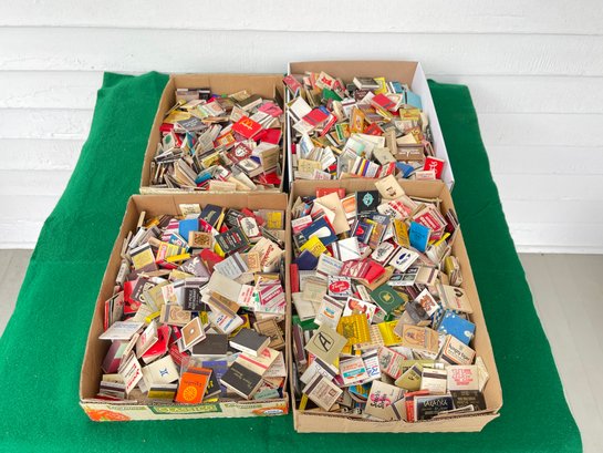 Huge Collection Of Matchbooks, Box 1