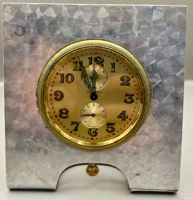 Vintage Longiness Metal Desk Clock