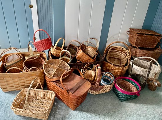Large Collection Of Baskets