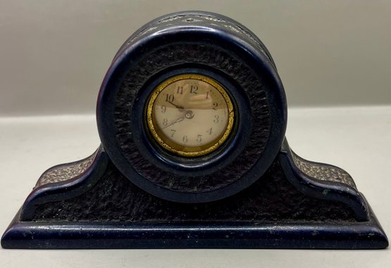 Antique Lead Mantle Clock