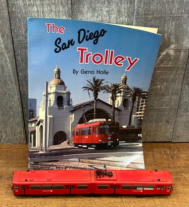 The San Diego Trolley Model W/ Book