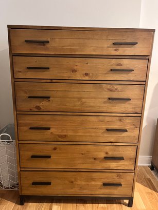 6-Drawer Solid Pine Dresser