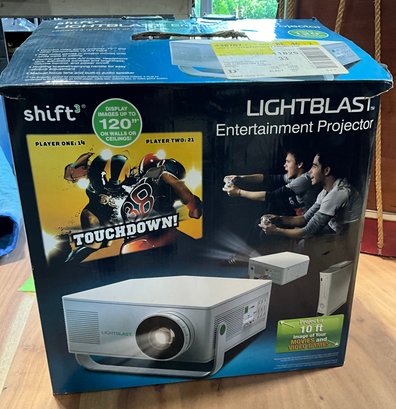 NIB Shift Lightblast Entertainment Projector