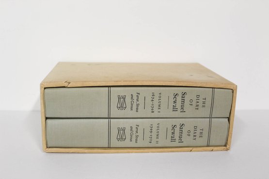 The Diary Of Samuel Sewall Boxed Set