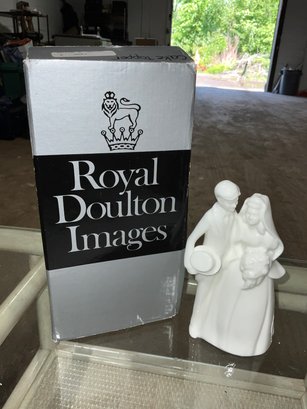 Royal Doulton Bride & Groom Cake Topper ~ Box ~
