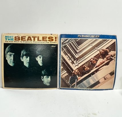 Two Vintage Beatles Albums