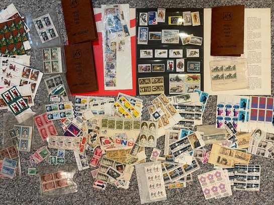 Over 960 Unused US Postage Stamps