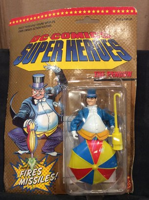 1989 Toy Biz DC Comics Super Heroes The Penguin Action Figure