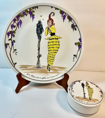 Villeroy & Boch Design 1900 Trinket Dish And Plate
