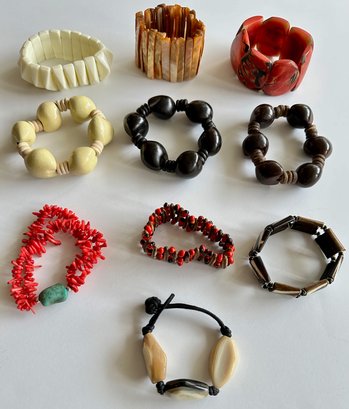 10 Bracelets: Natural Stone, Kukui Nuts & More