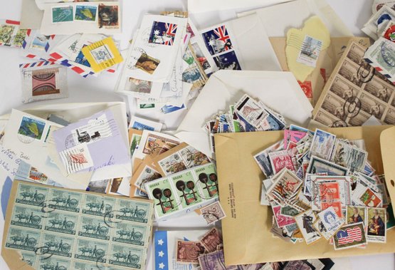 Huge Collection Of Loose Stamps