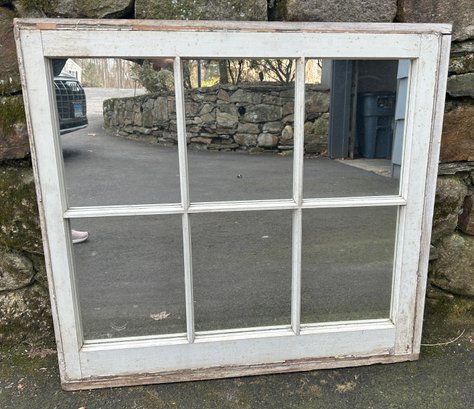 Barn Window Mirror