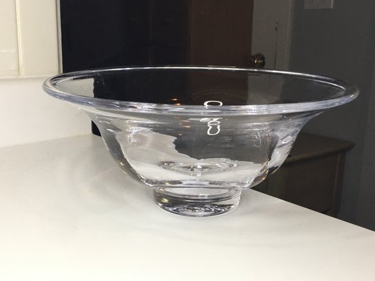 Stunning Like New SIMON PEARCE Fruit Bowl - Beautiful Condition - Clover SP Mark - Great Condition ! NICE !