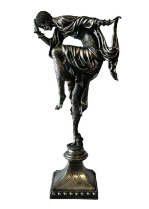 Bronze Dancer In The Style Of Demetre Chiparus (1886-1947)