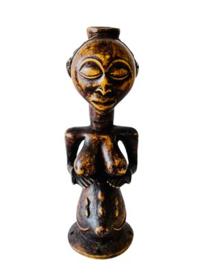 African Fertility Figure Carving