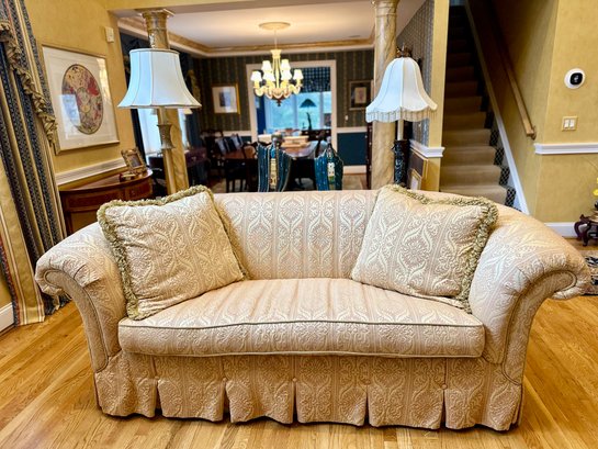 Beautiful Vanguard Sofa With Decorative Pillows