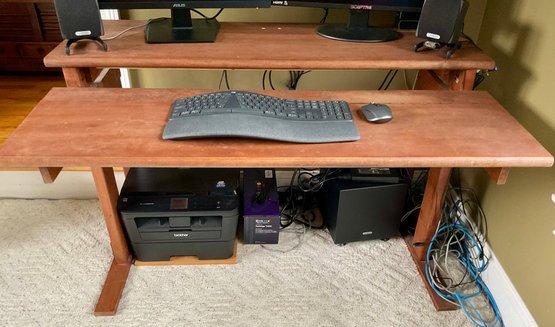 Wooden Computer Desk