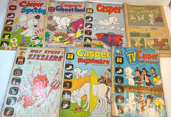 Lot Of 1970s Casper Comics