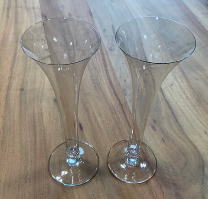 2 Riedel Sommeliers Sparkling Wine Glasses