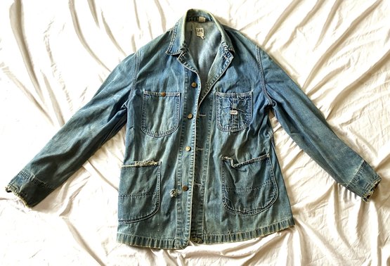 Vintage Lee 91-J Denim Chore Coat 70s