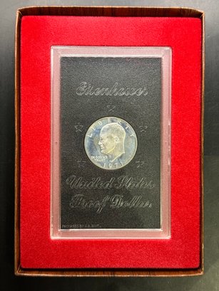 1971  Silver Proof Eisenhower Dollar