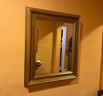 Gilt Wood Framed Wall Mirror