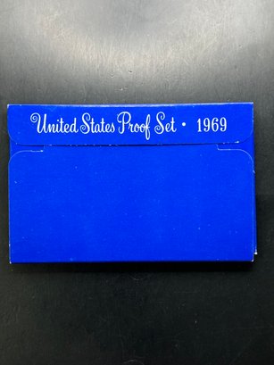 1969 United States Proof Set With Silver Kennedy