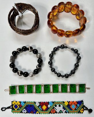 6 Bracelets, Some Vintage