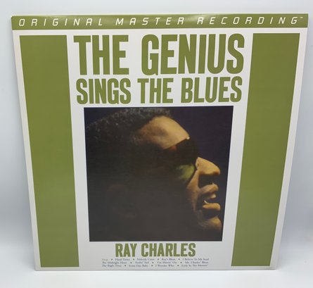 Original Master Recording Ray Charles ~ The Genius Sings The Blues ~ Special Limited Edition 2010
