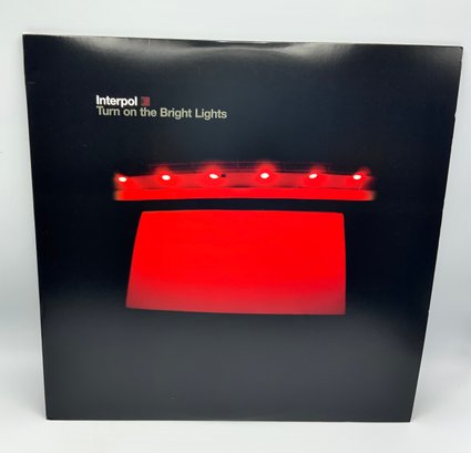 Vinyl Album Interpol ~ Turn On The Bright Lights ~ 2002 Premium Vinyl Pressing 180 -HQ