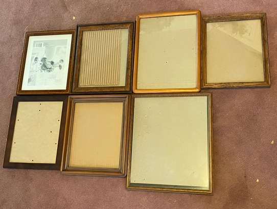 Seven Wood Frames