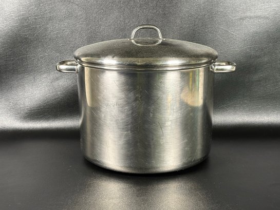 A Stockpot By Revere In Stainless Steel, 16-quart