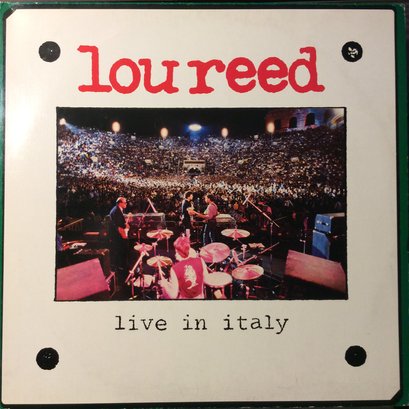 Lou Reed - Live In Italy - LP Record - C