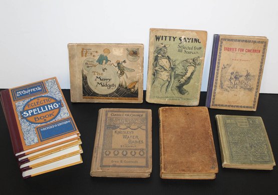 Antique & Vintage Collection Of Childrens Books