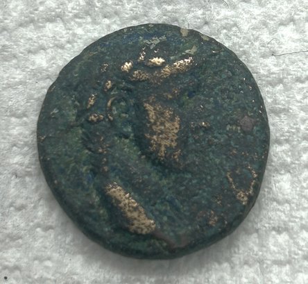 RARE Ancient Roman EMPEROR CLAUDIUS I BRONZE COIN- Large Example- Circa 40 A.D.