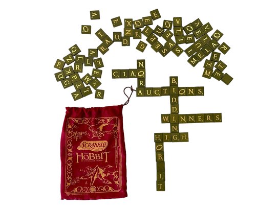 The Hobbit Edition Scrabble Tiles - Full Set