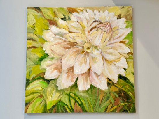 Floral Profusion Painting Acrylic On Canvas