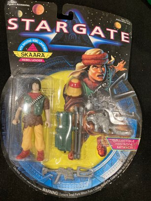 1994 Hasbro Stargate Skaara Rebel Leader Action Figure New In Package